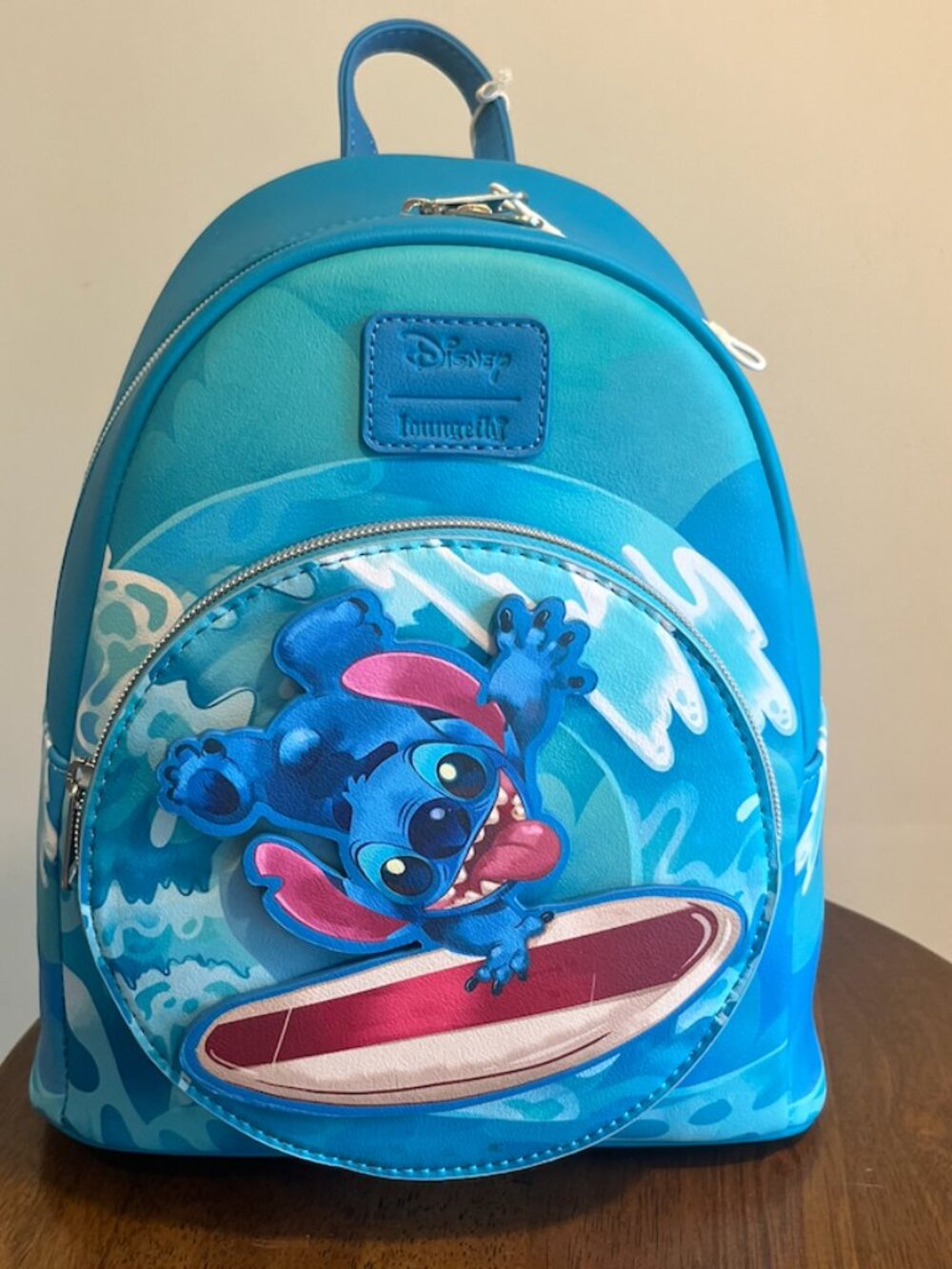 NWT Surfing Stitch DisneyxLoungefly Mini Backpack